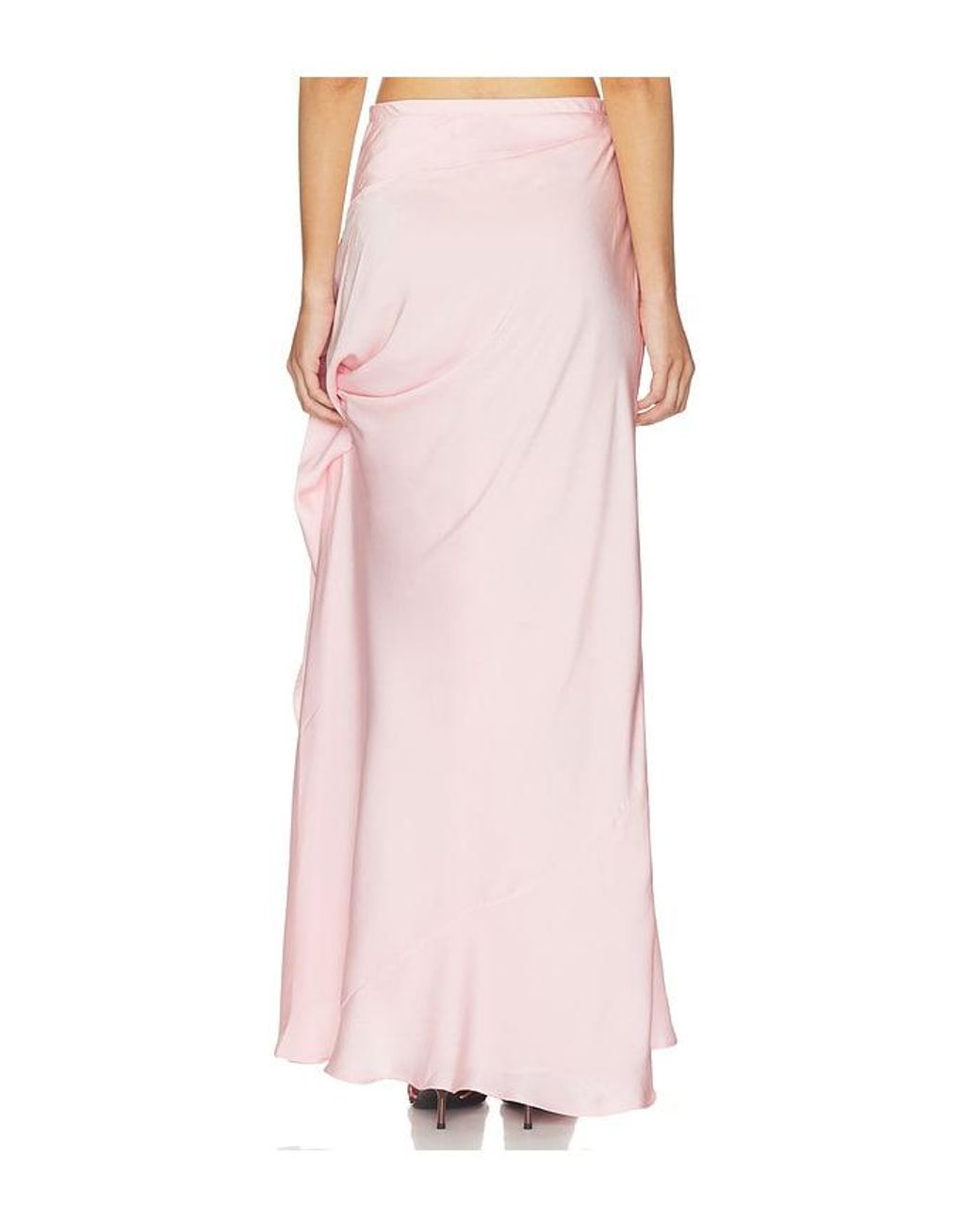 Bardot Pink X Revolve Solene Cut Out Maxi Skirt