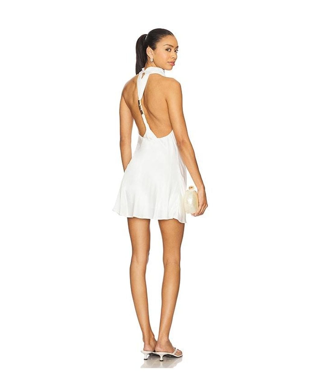 ROBE COURTE NIXIE en White SNDY'S