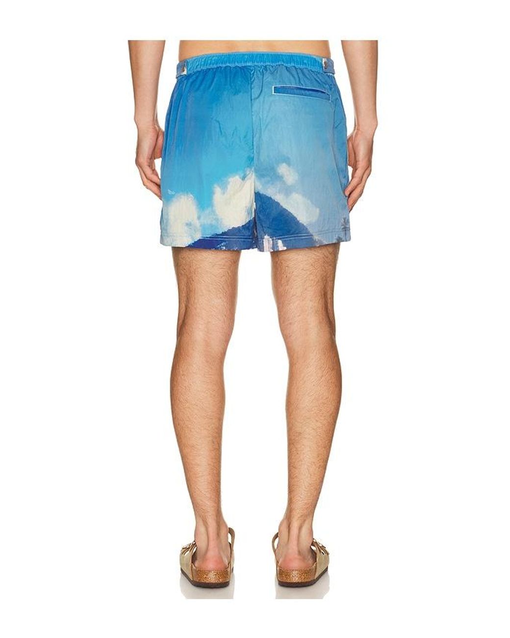 Cult Gaia Yellow Morfeo Swim Short for men