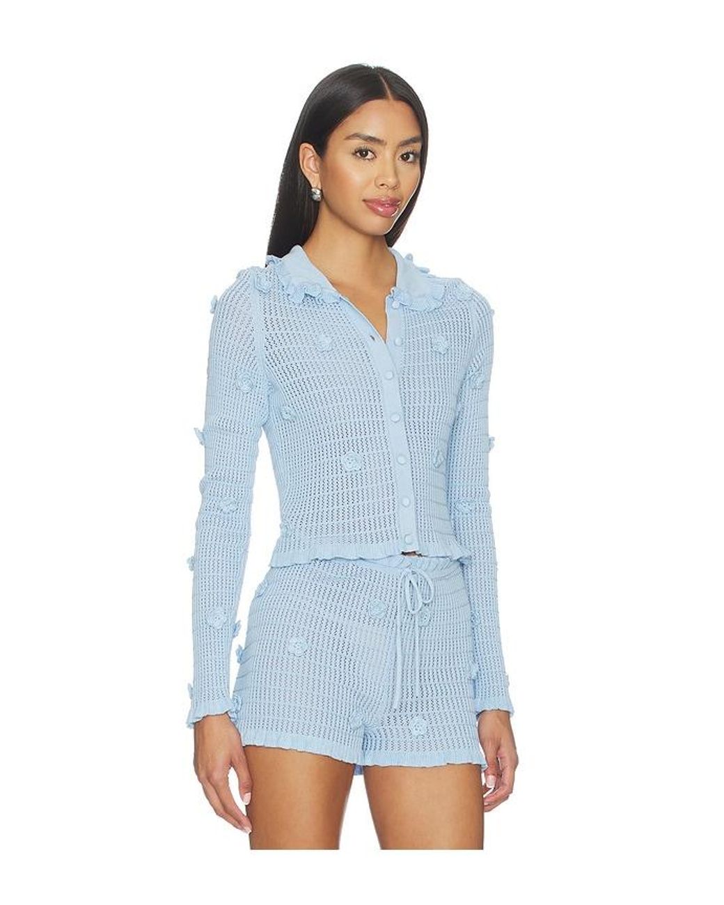 Stone Cold Fox Blue X Revolve Allayia Floral Cardigan