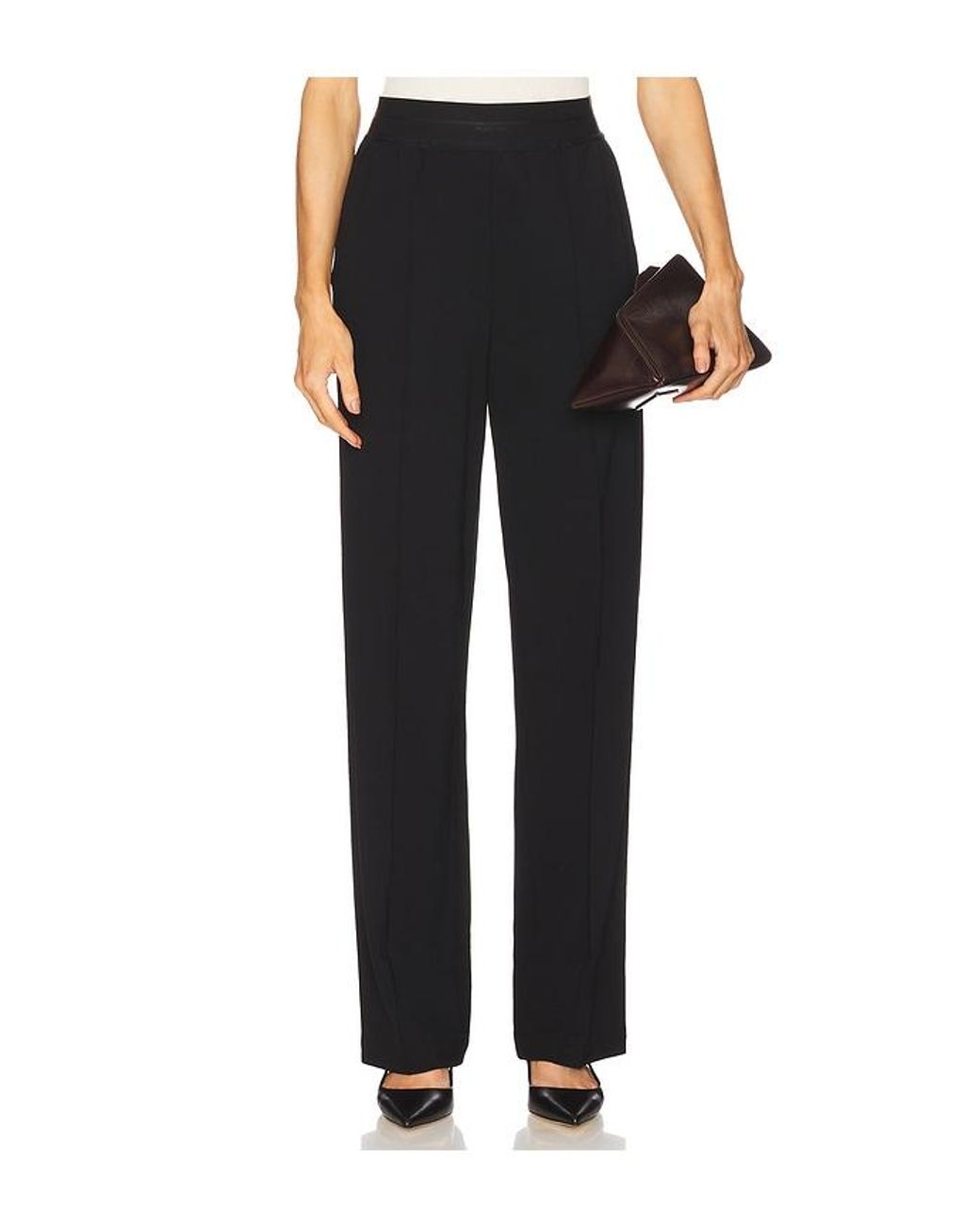 Helmut Lang Black Straight Trouser