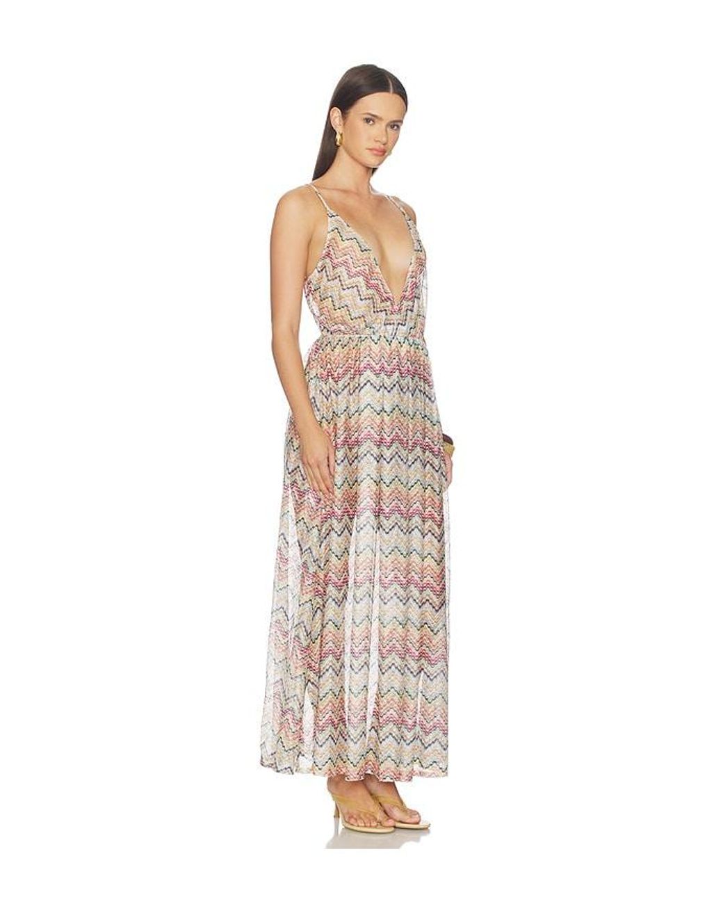 Missoni White Long Cover Up