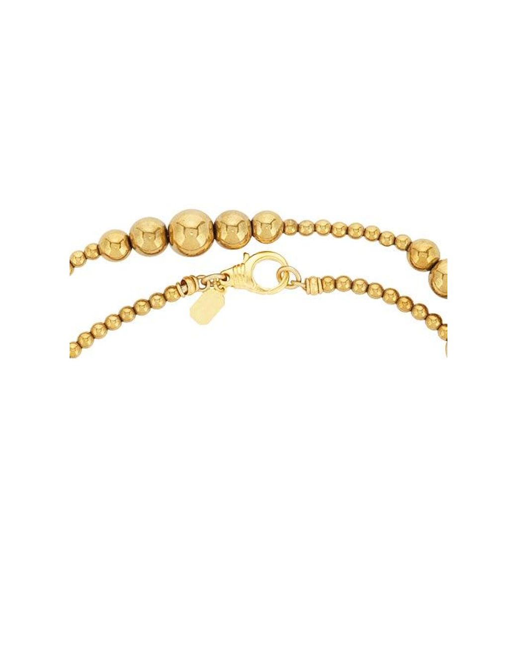 Elizabeth Cole Metallic Maissa Necklace