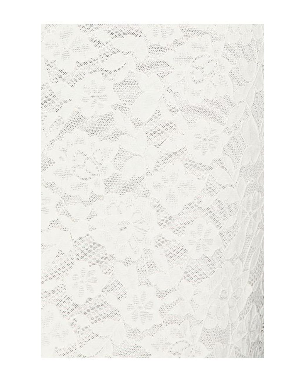 MAJORELLE White Lacelle Mini Dress