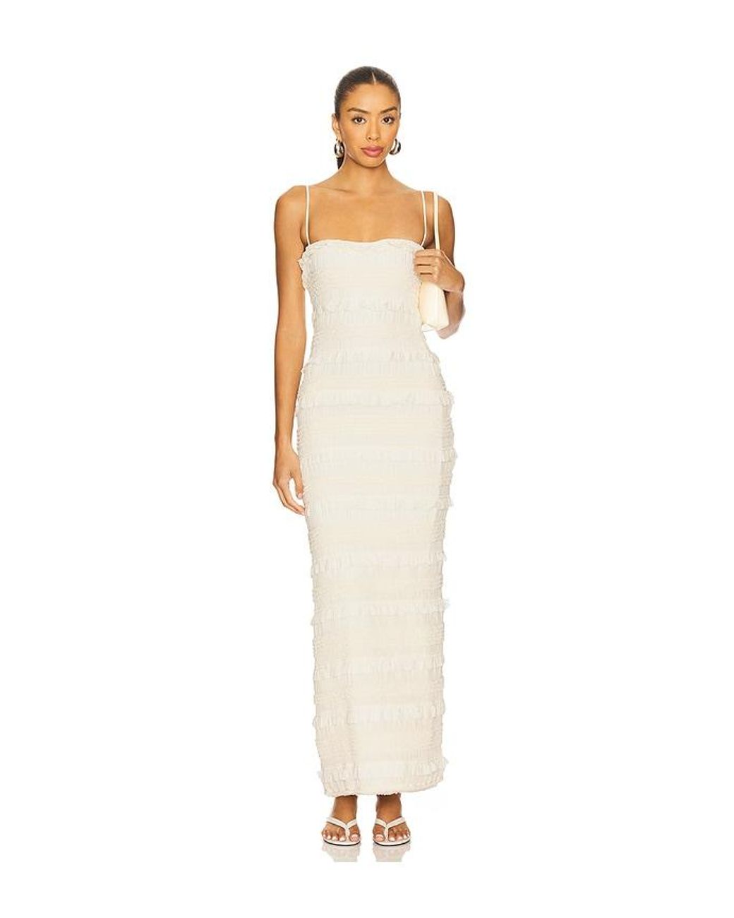 Stone Cold Fox White X Revolve Faye Maxi Dress