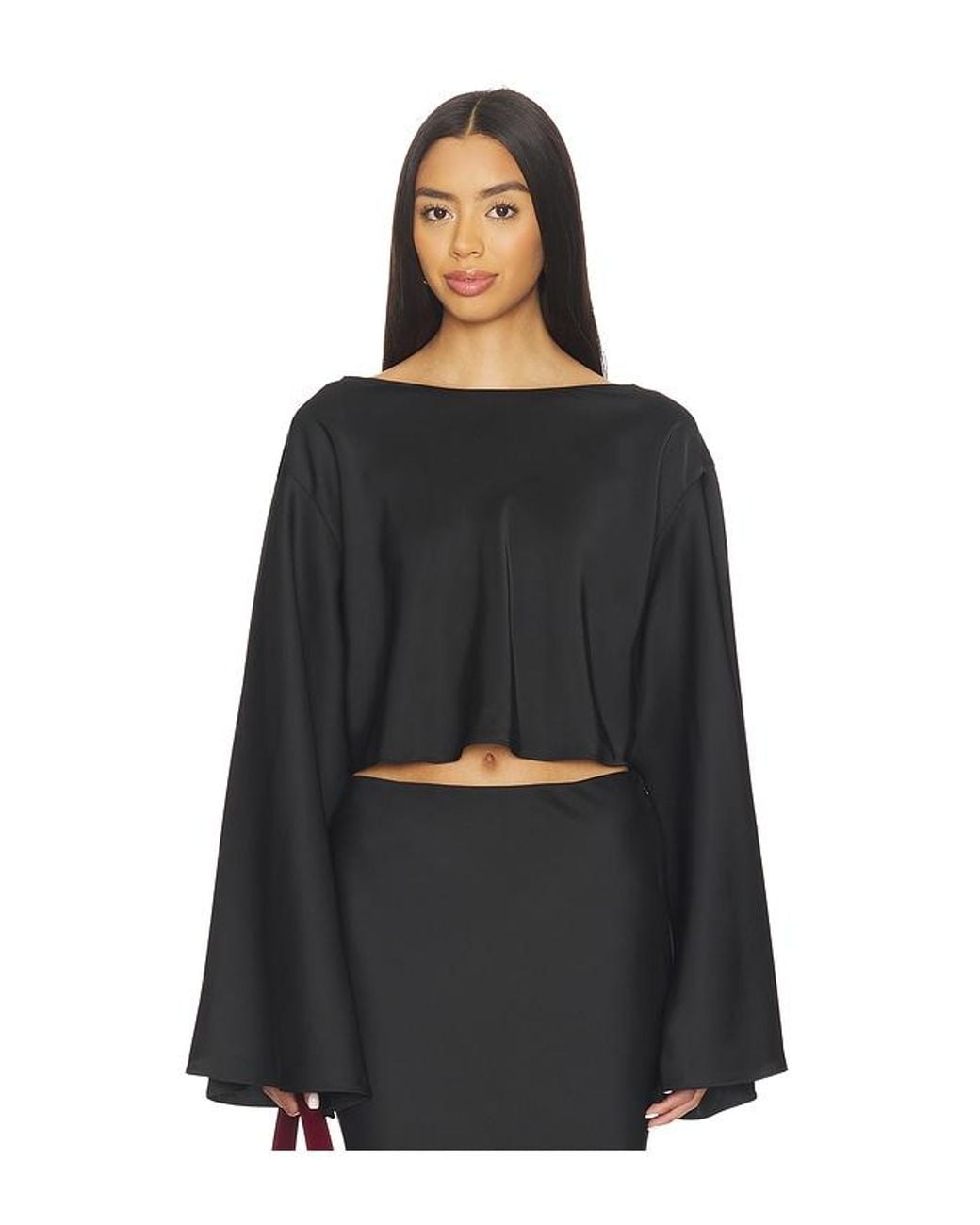 Lovers + Friends Black Reina Top