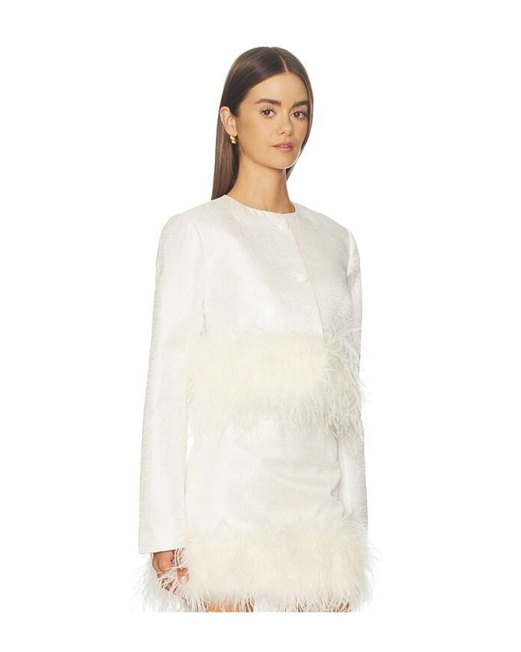 Lovers + Friends White Balboa Jacket