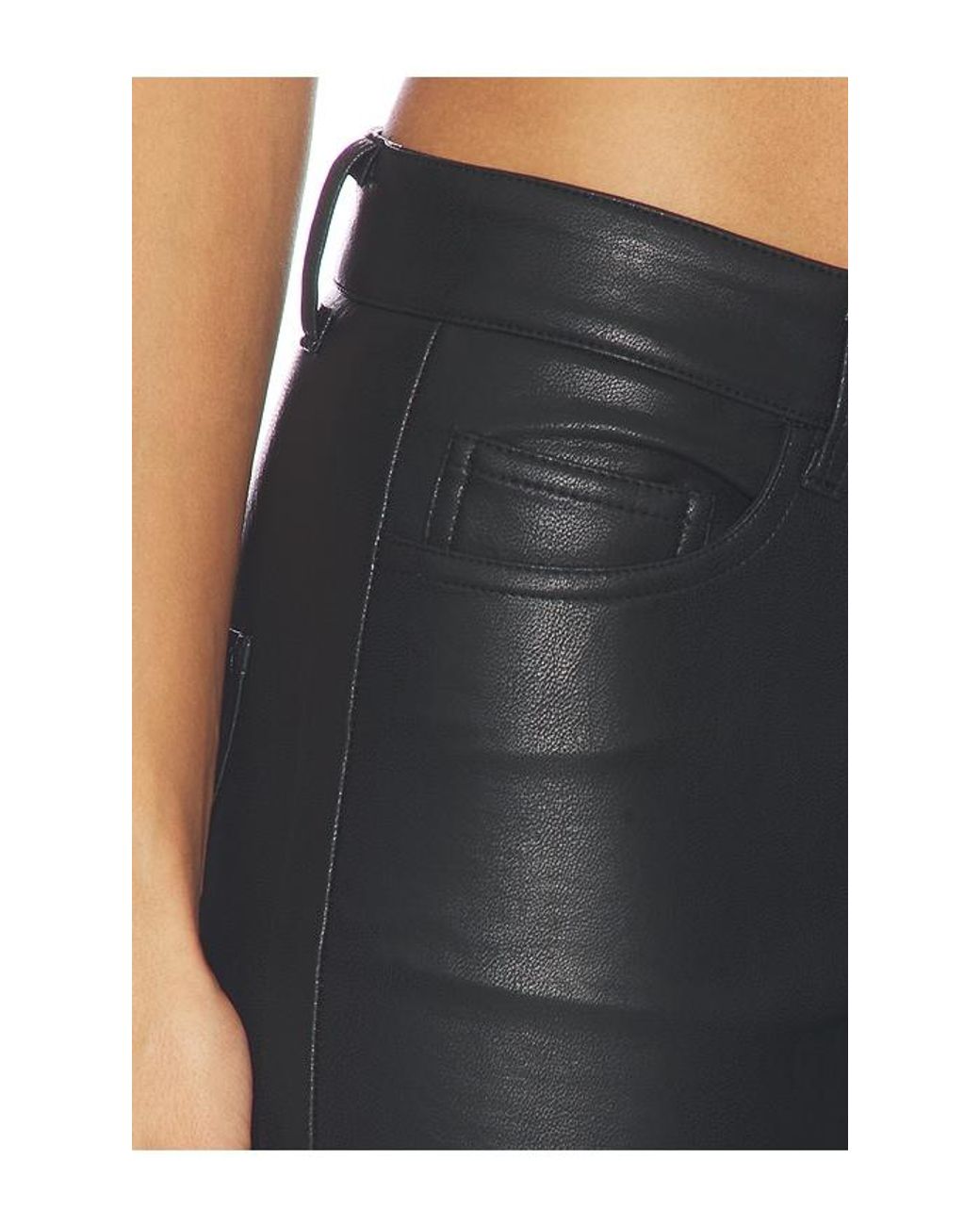 Lioness Black Heartbreaker Faux Leather Pants