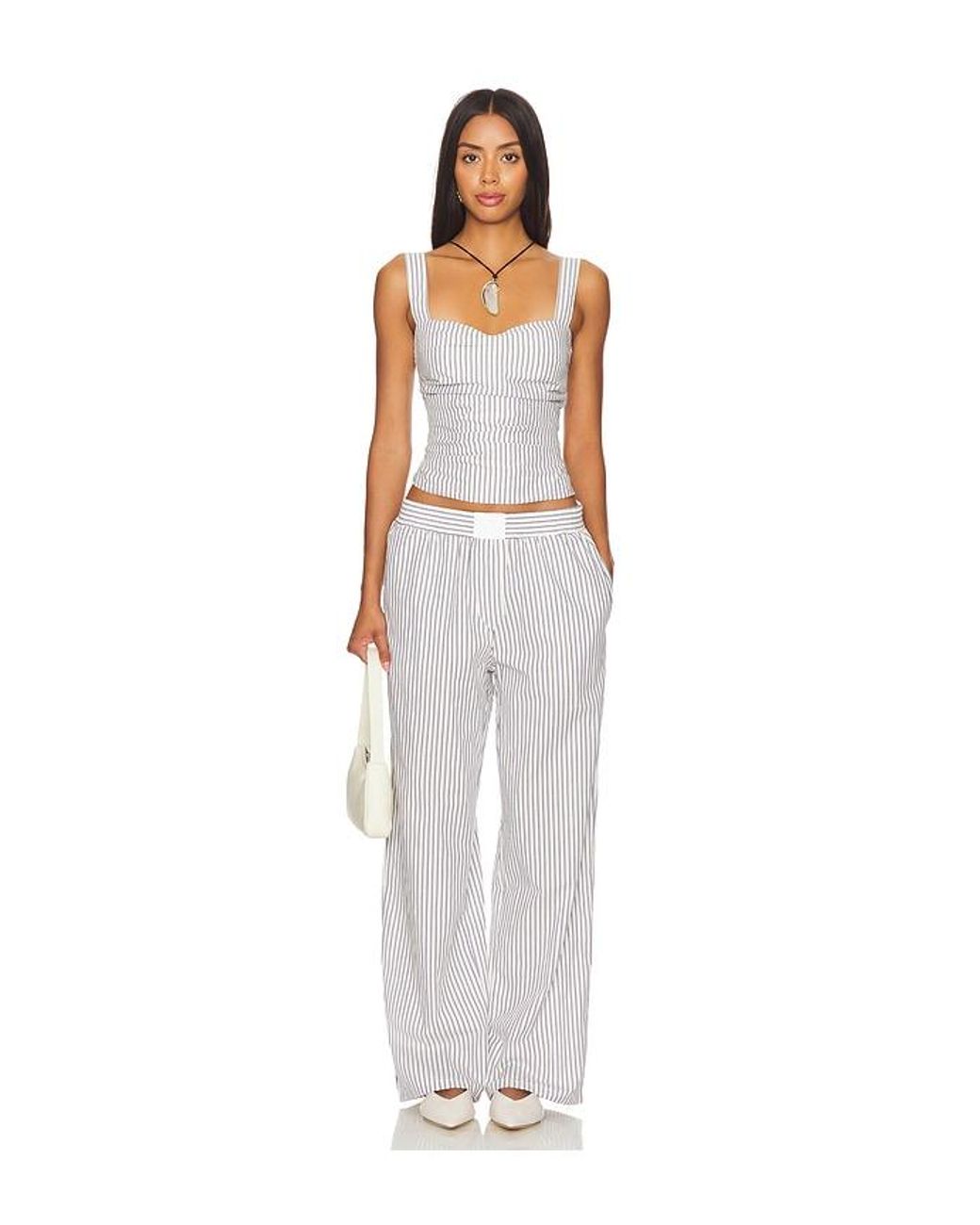 Lioness White Cobain Pant