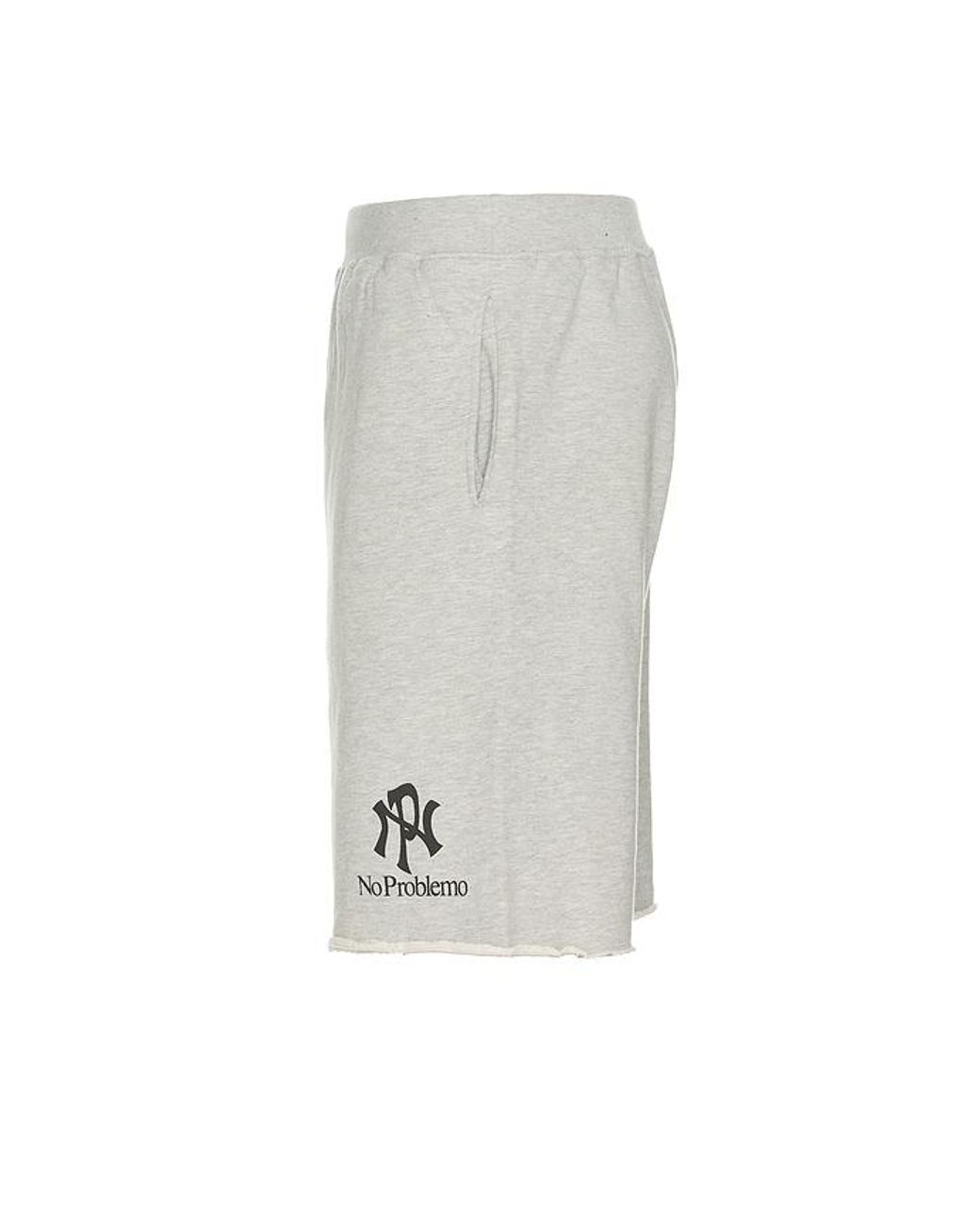 No Problemo Blue Nyp Sweatshort for men