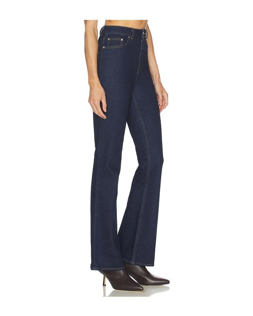 ALIGNE Blue Jeans Mit Geradem, Leicht Ausgestelltem Bein