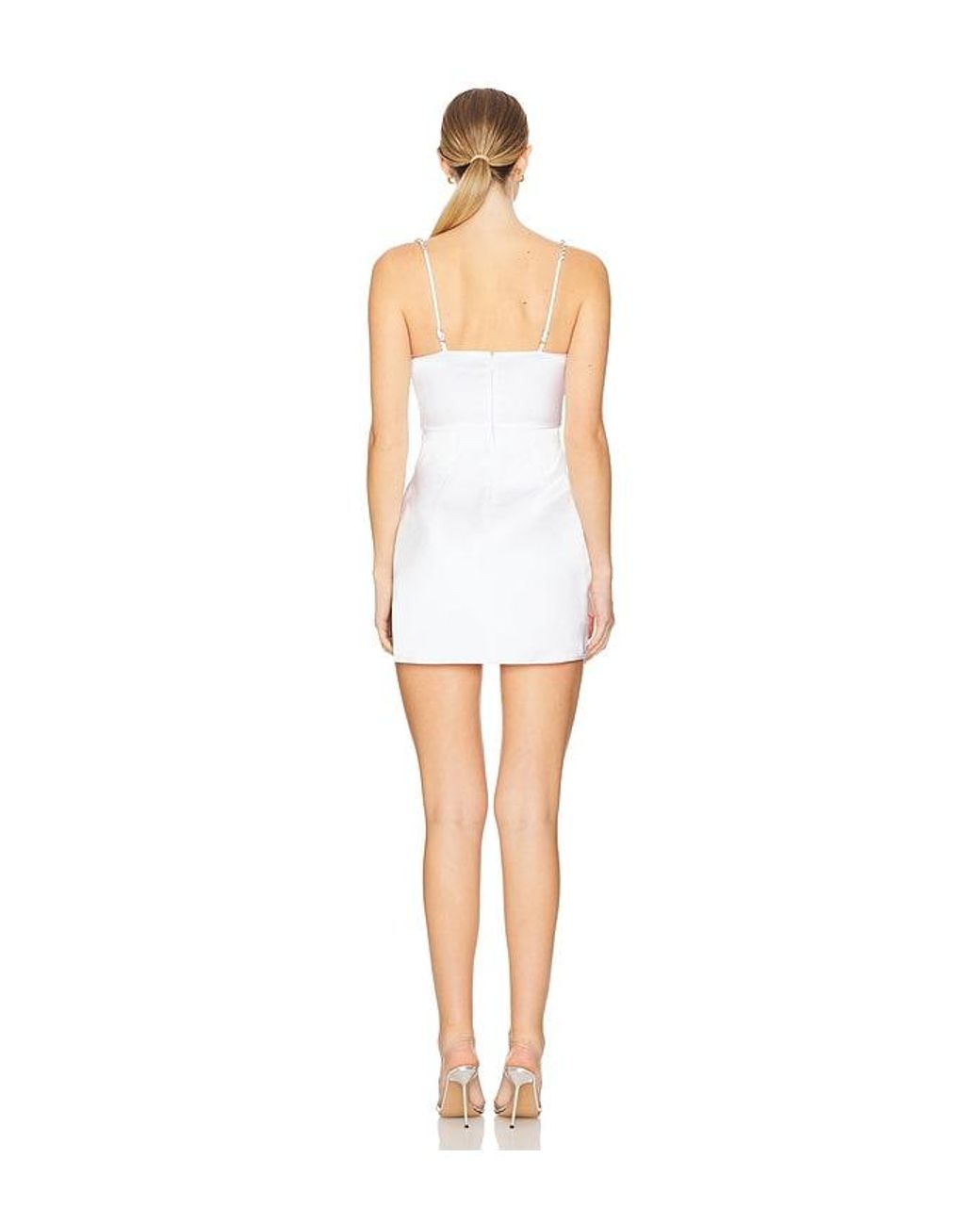 MAJORELLE White Blaine Mini Dress