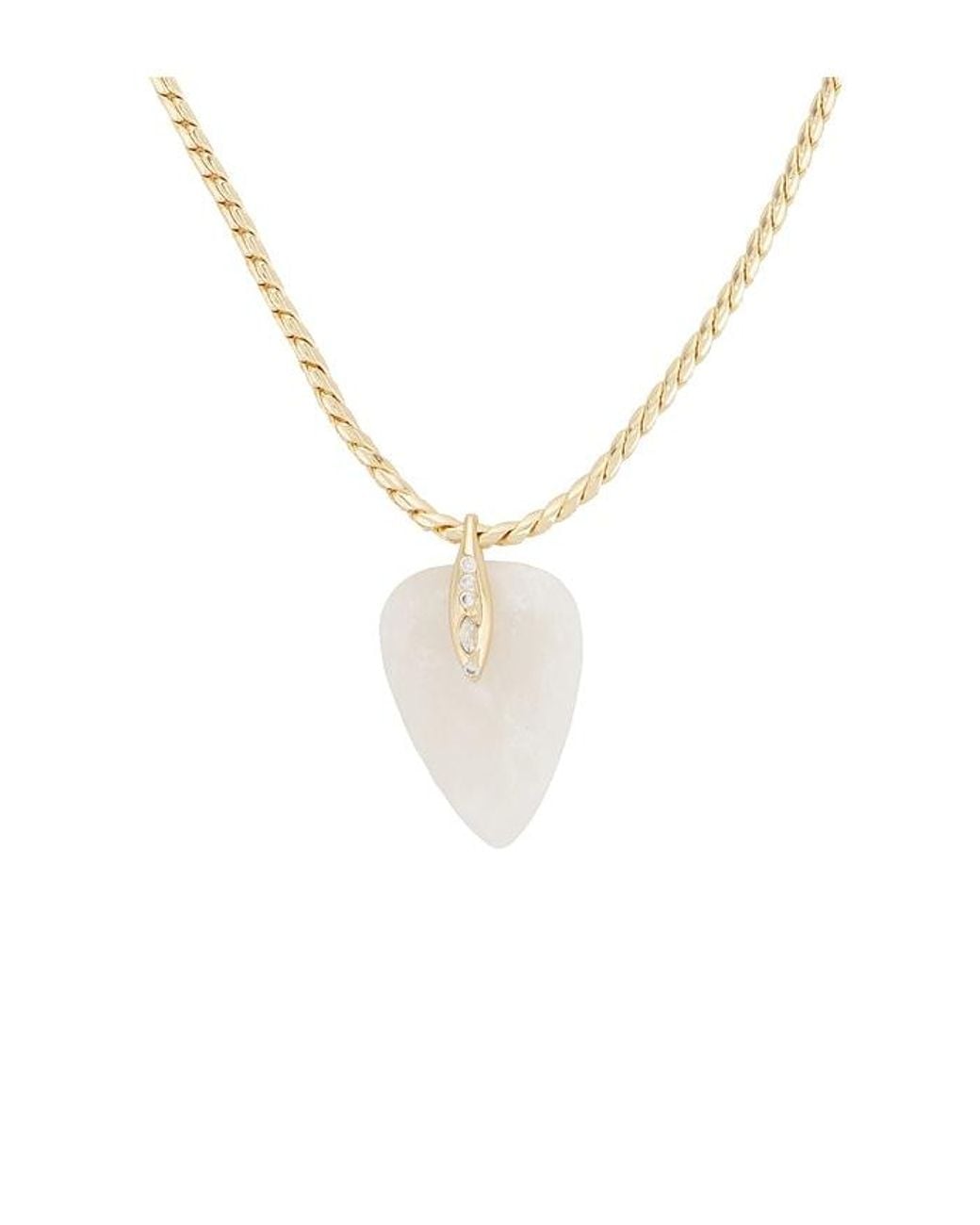 Ettika Metallic Solstice Pendant Choker Necklace