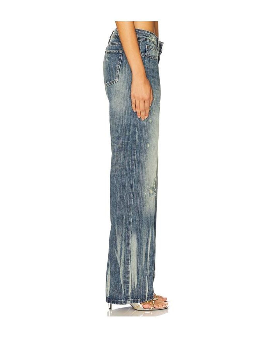 Jaded London Blue Hunter Straight Leg