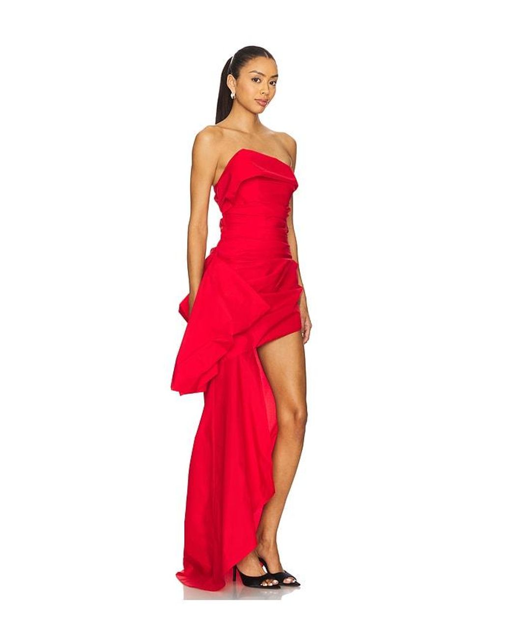 Nbd Red The Jadis Maxi Dress