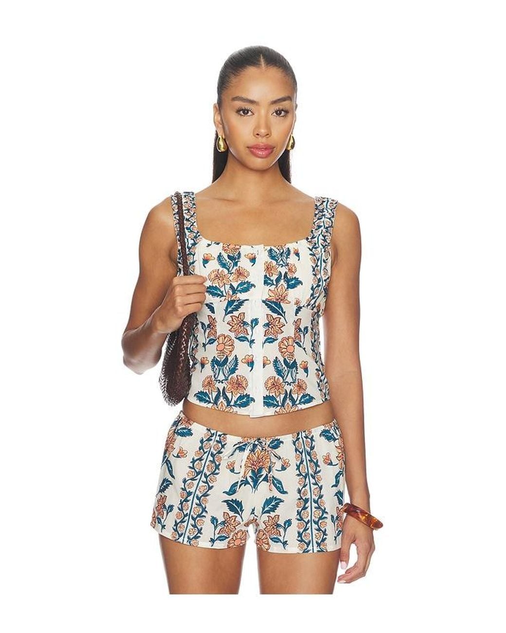 Montce White Millie Tank Top
