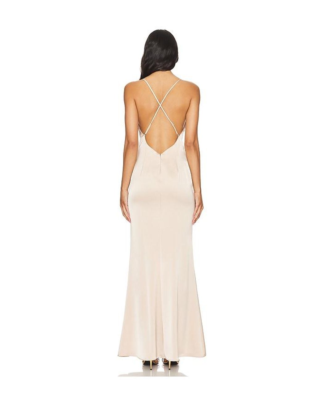 Katie May White Tara Gown