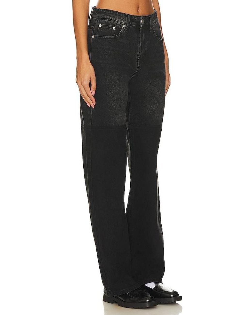 superdown Black Kenny Contrast Jeans