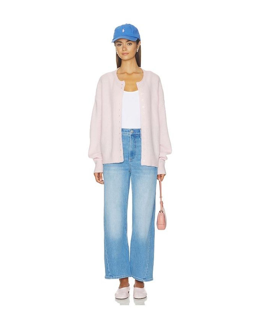 Pistola Blue Kyra High Rise Bowed Ankle Jeans