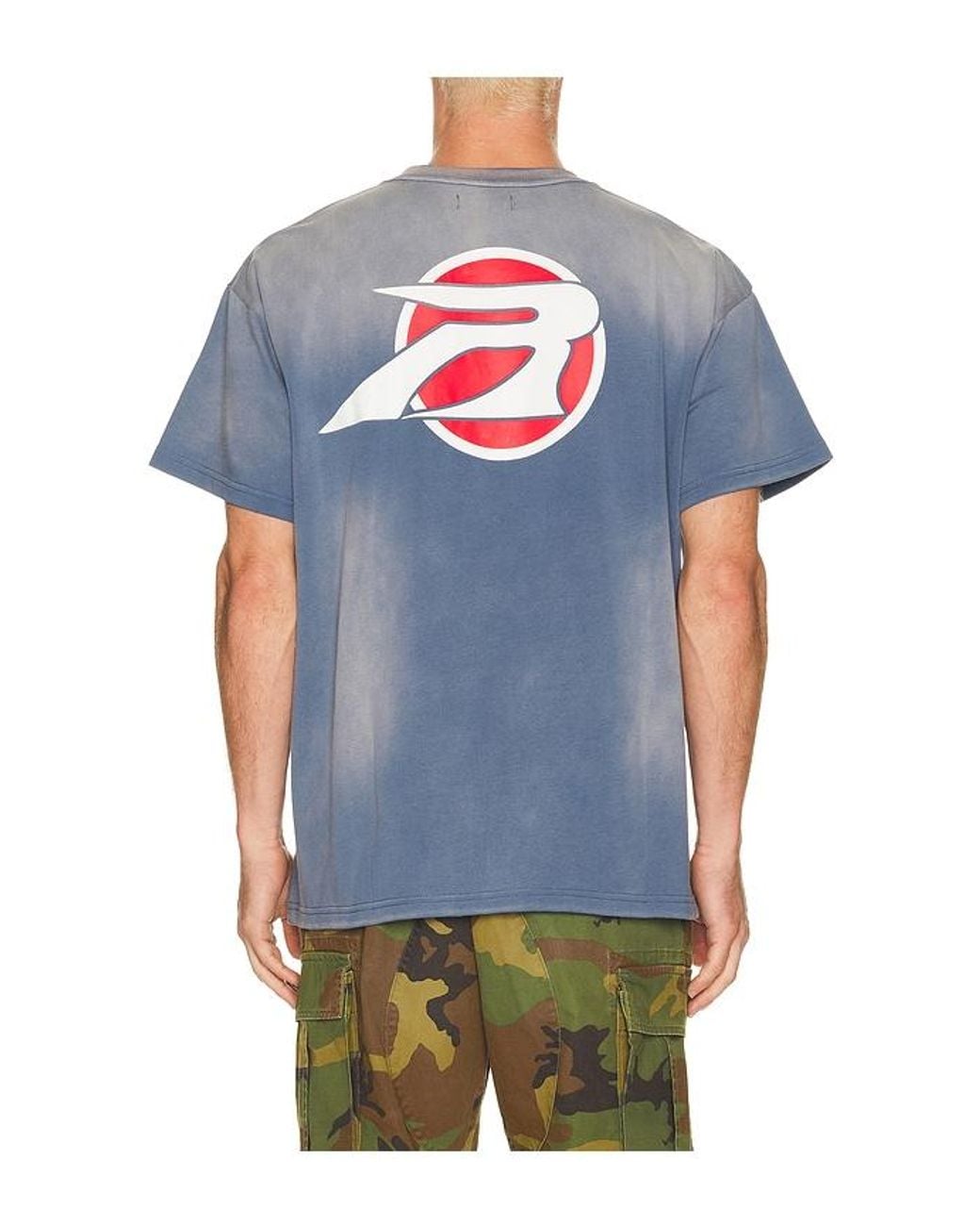 Ryoko Rain Gray Caution Home Run Tee for men