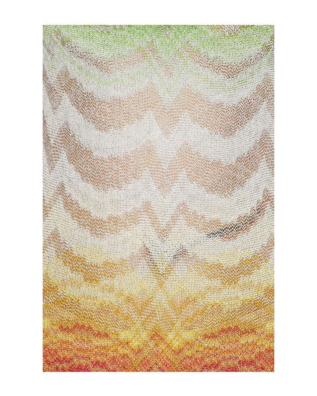 Missoni Multicolor Long Sleeve Mini Dress