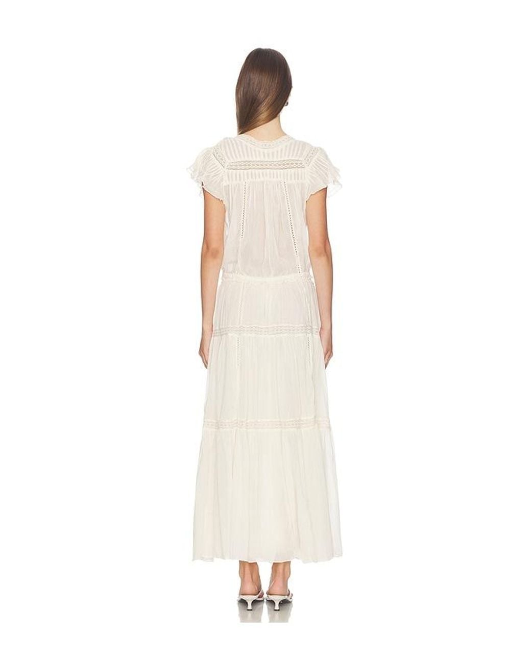 Free People White Mirella Set