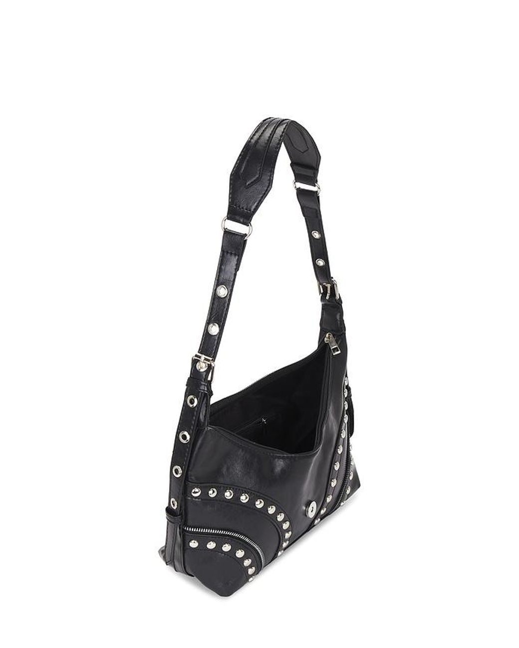 petit moments Black Buckle Up Bag