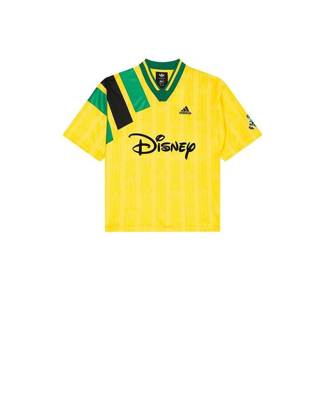 Adidas Originals Yellow X Brain Dead X Disney Football Jersey for men