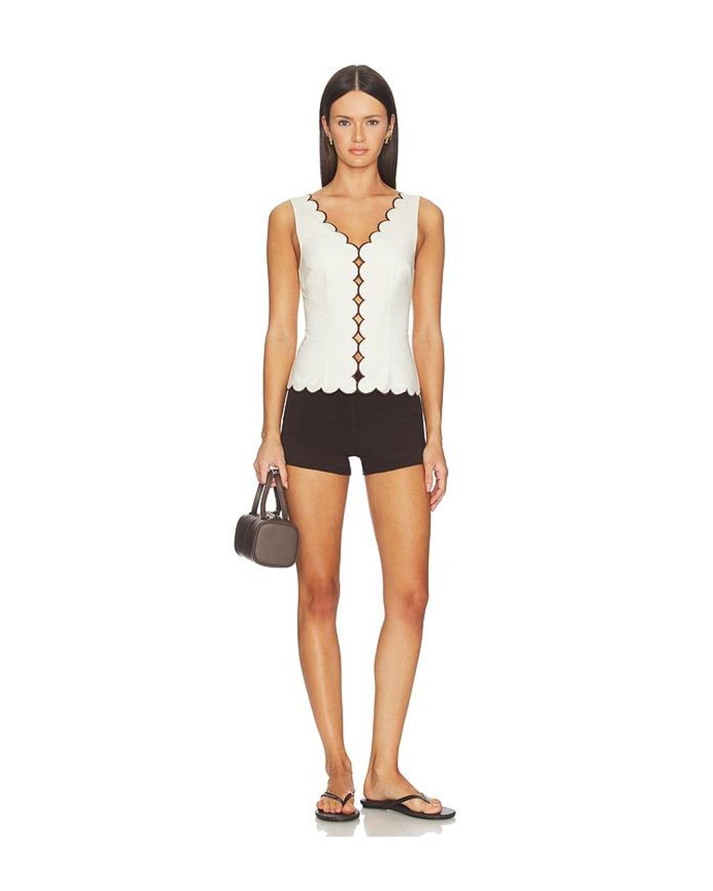Tularosa White Samara Top