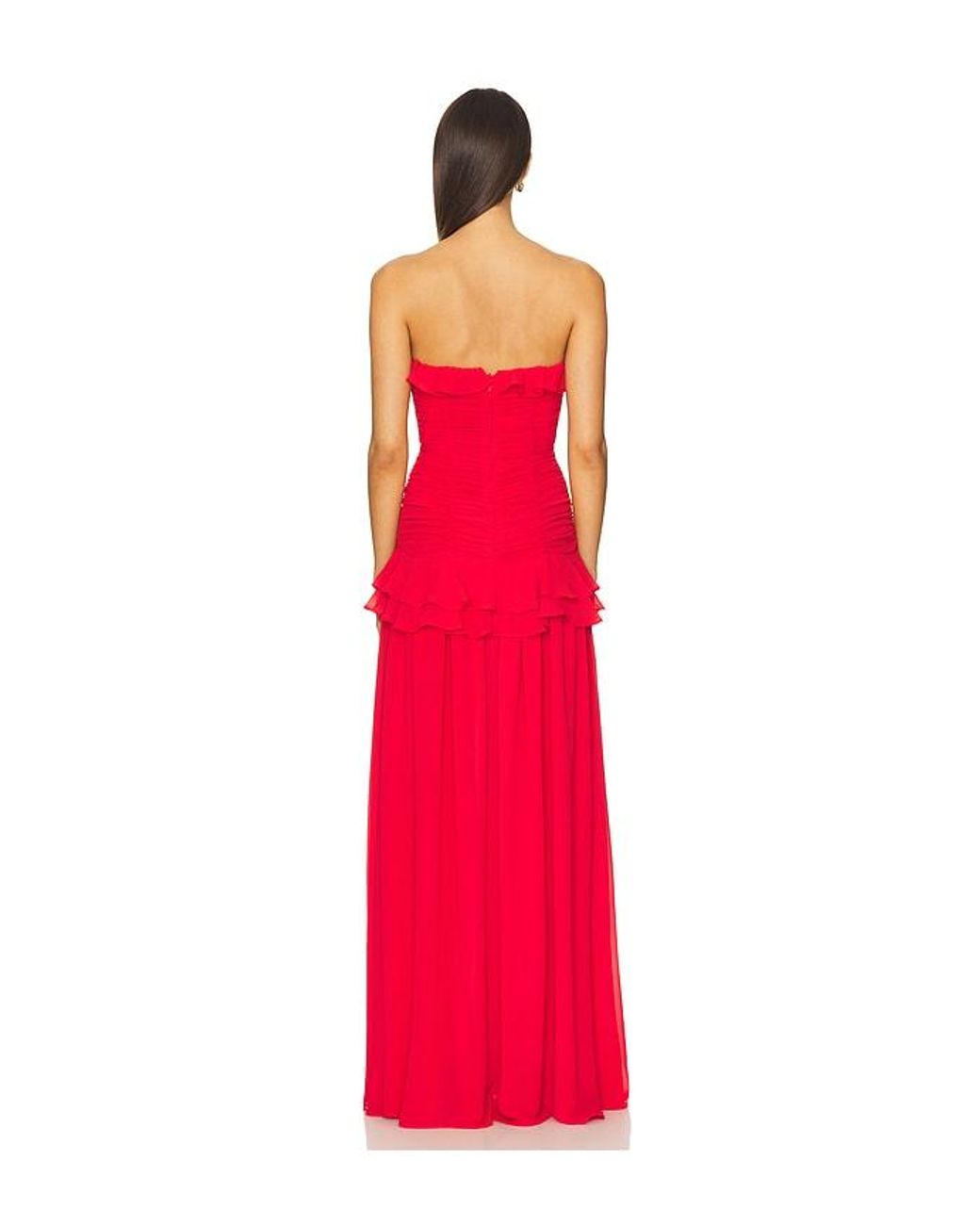 Lovers + Friends Red Maddie Gown