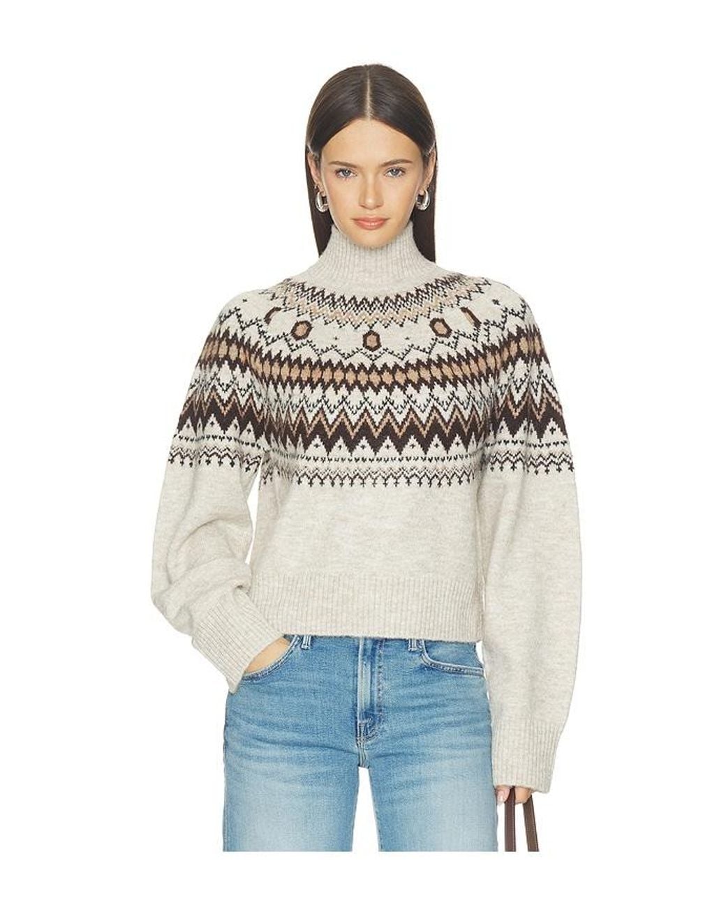 FAVORITE DAUGHTER Blue The Chalet Sweater