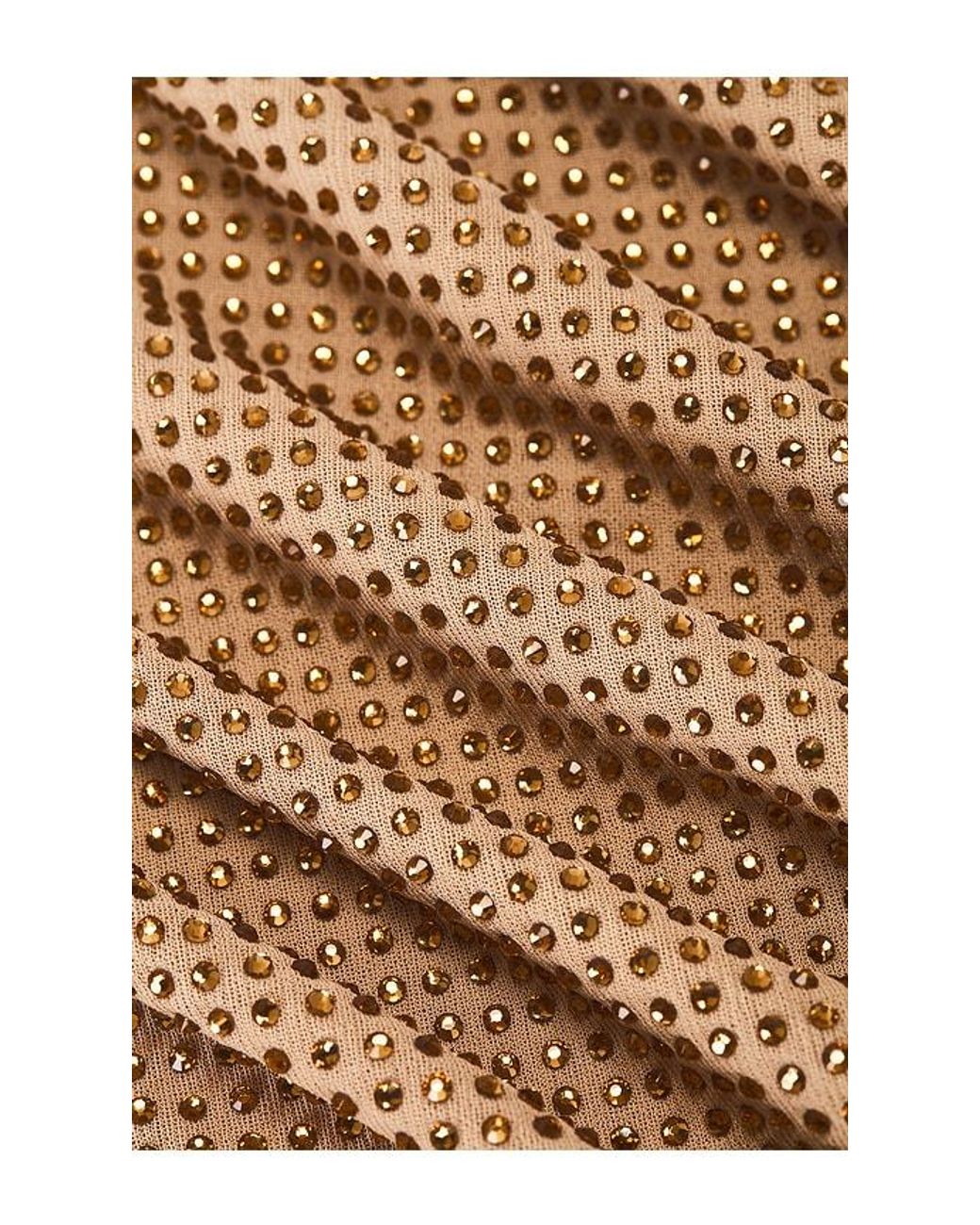 HAELO Natural Rhinestone Loop Skirt