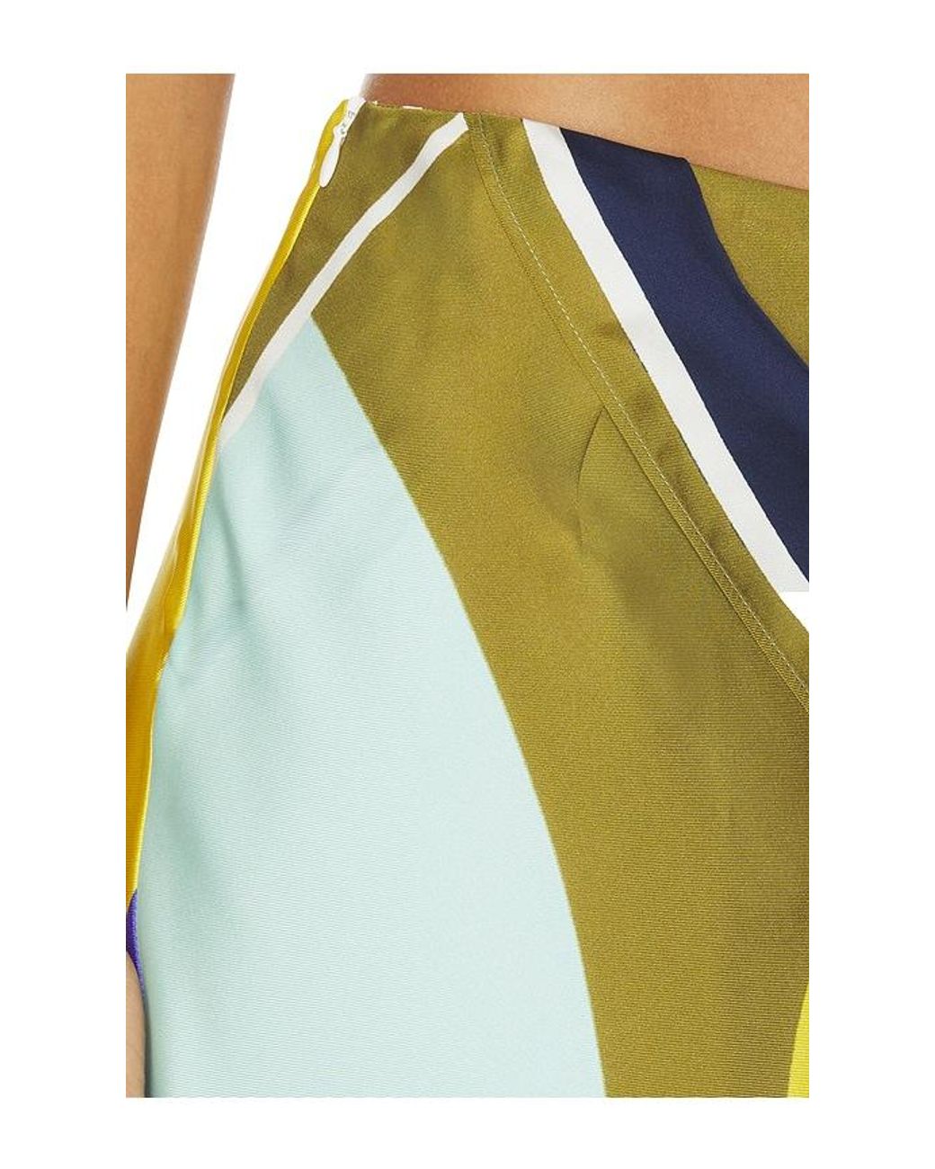 Amir Taghi Yellow Pilar Skirt