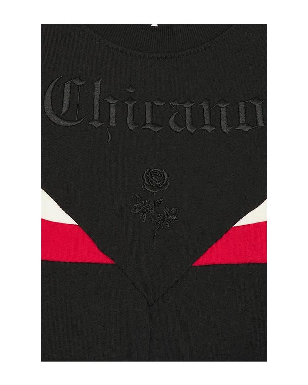Adidas Originals Black X Willy Chavarria Chicano Fleece Crewneck for men
