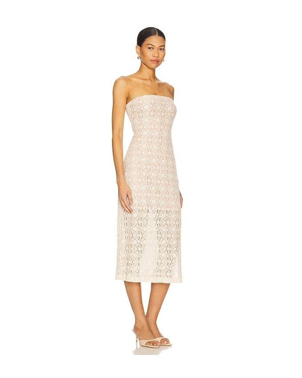 Cami NYC White Castela Dress