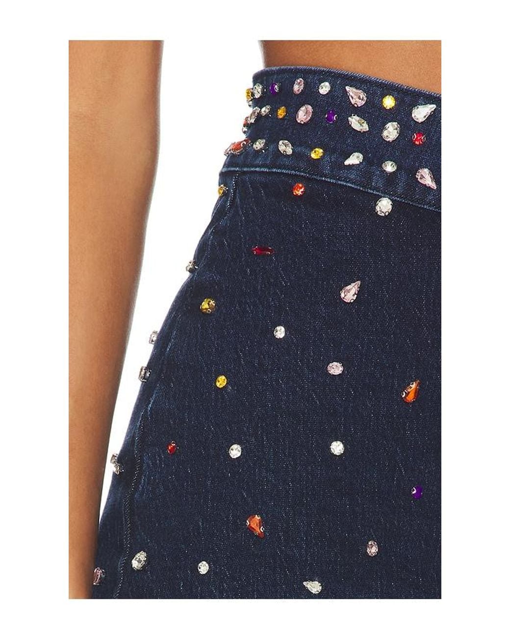 Show Me Your Mumu Blue Hollywood Skort