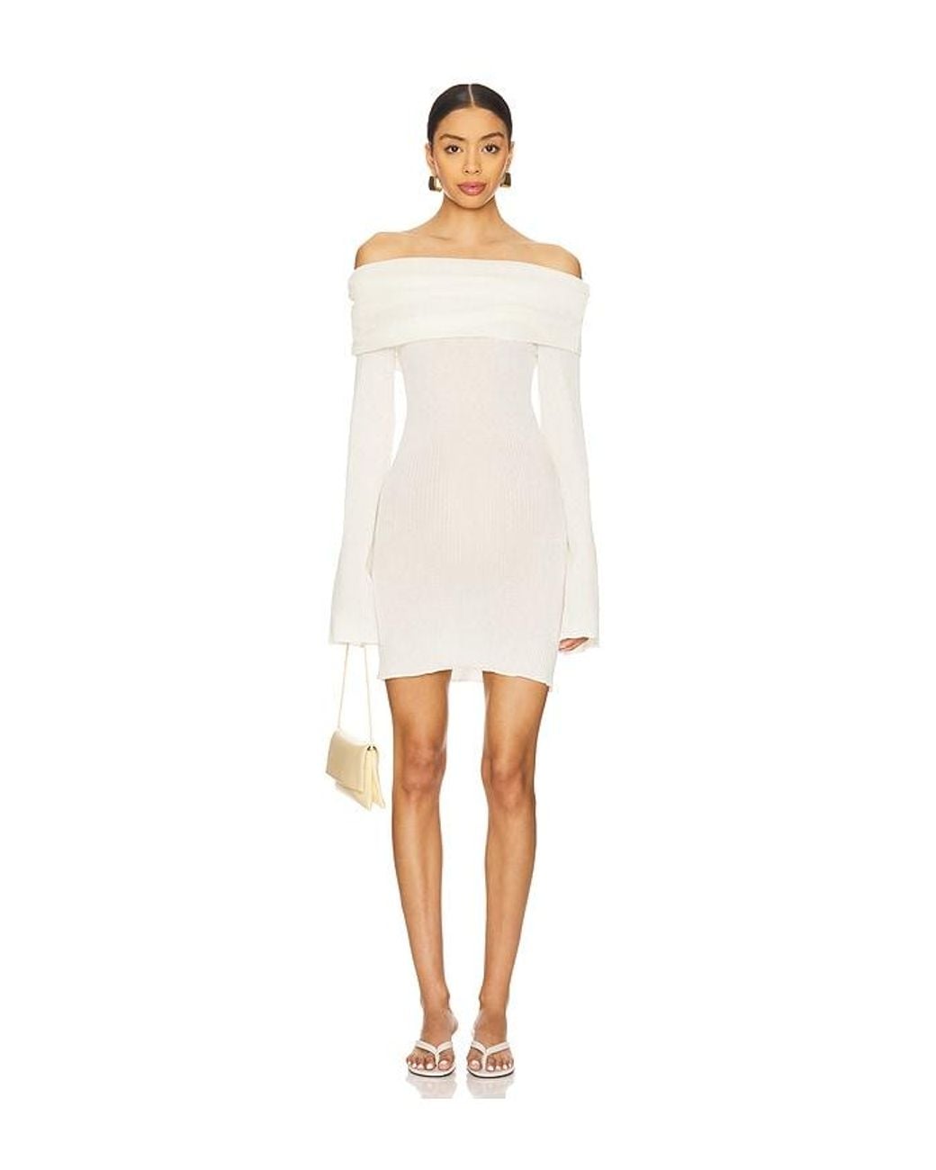 SER.O.YA White Galli Mini Dress