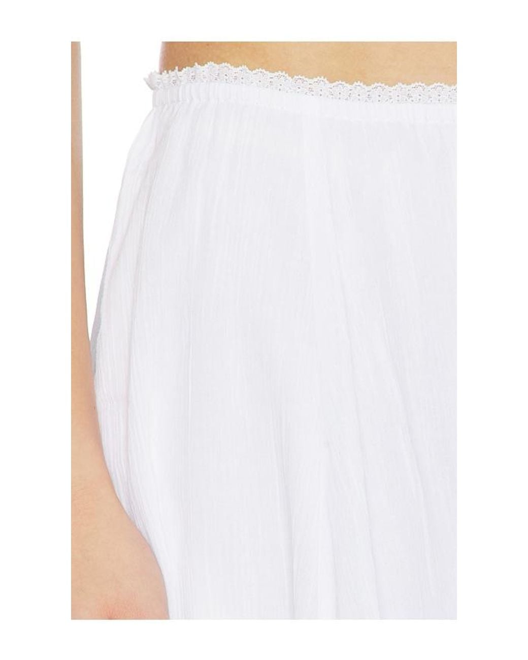 GUIZIO White Formentera Skirt
