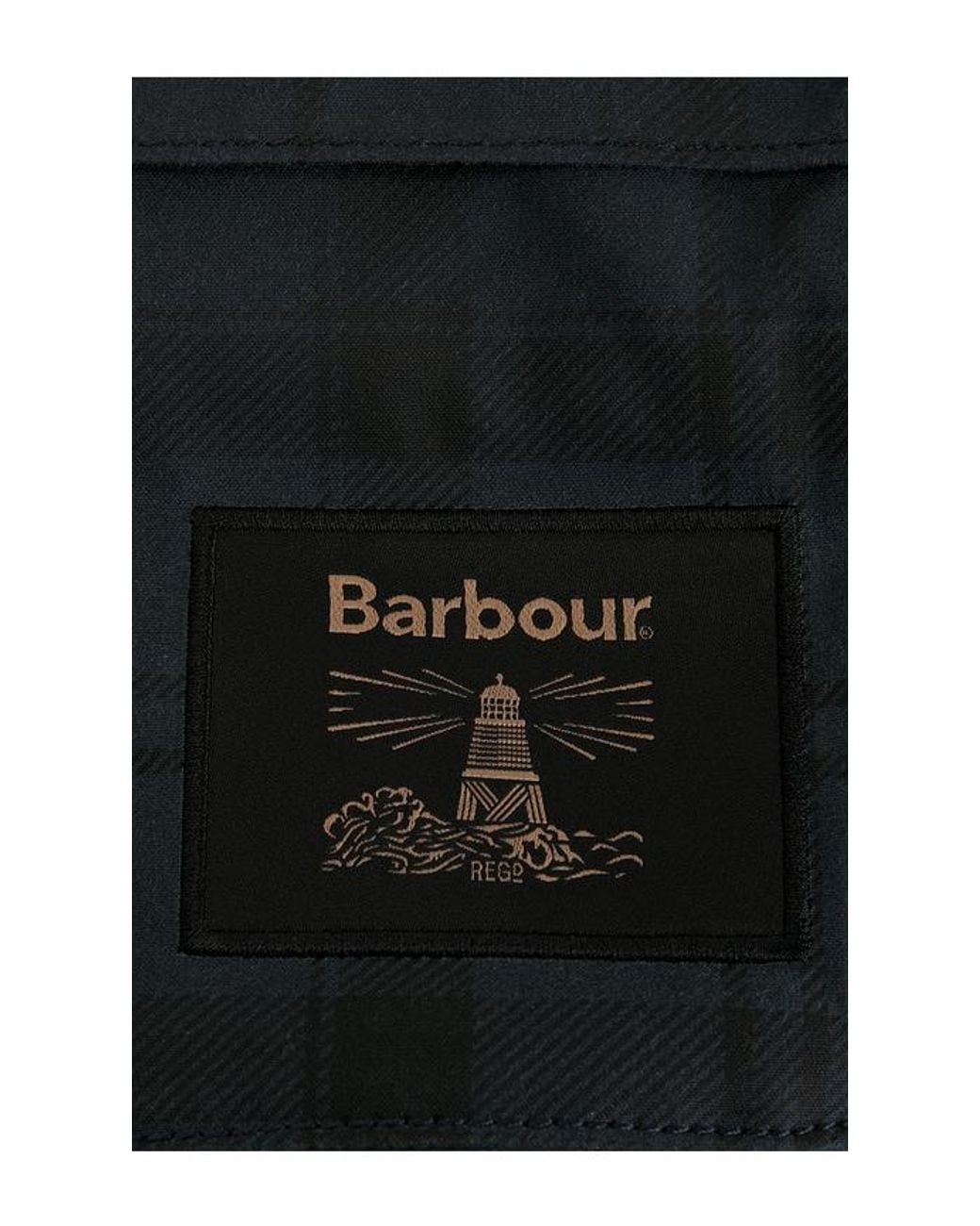 Barbour Black Field Wax Carry Tote Bag for men