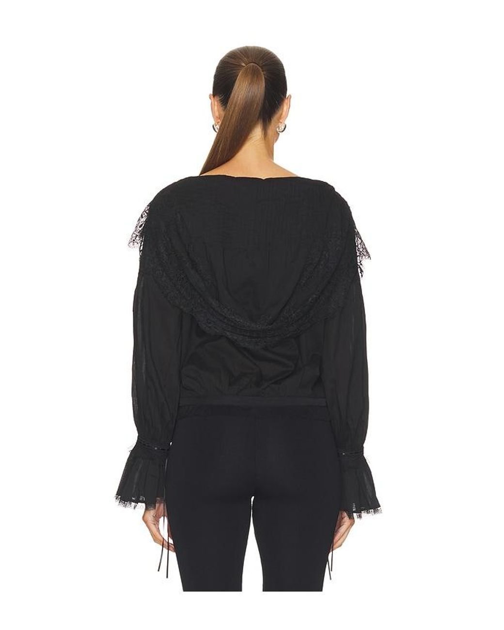 LPA Black Rhea Top