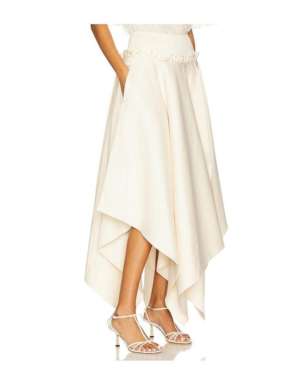 AKNVAS Natural Vera Satin Skirt