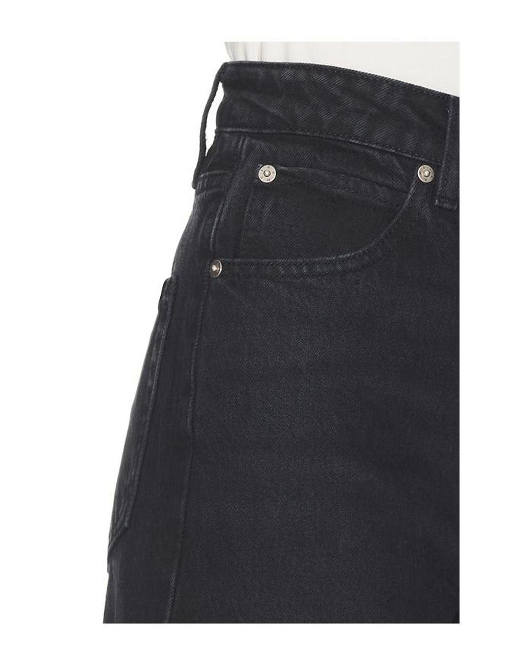 FRAME Black The Streamline Jeans
