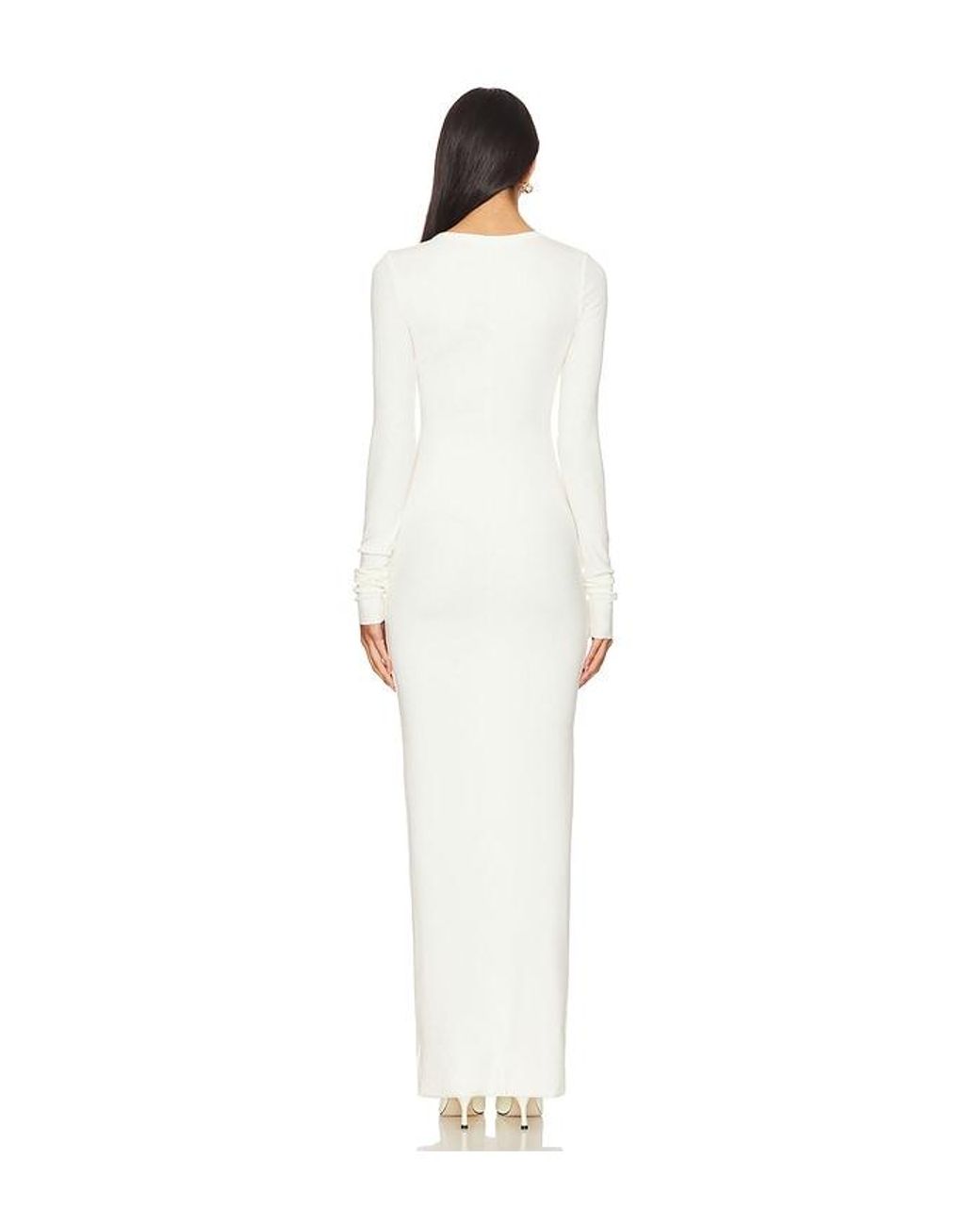 ÉTERNE White Maxikleid