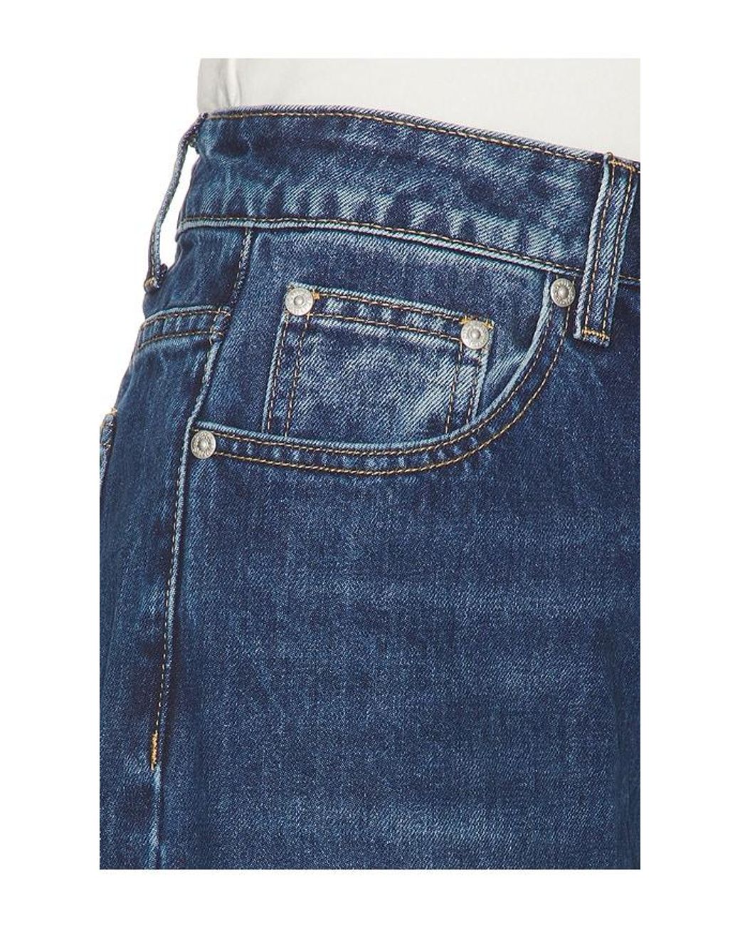 superdown Blue Lulu Cuffed Jean