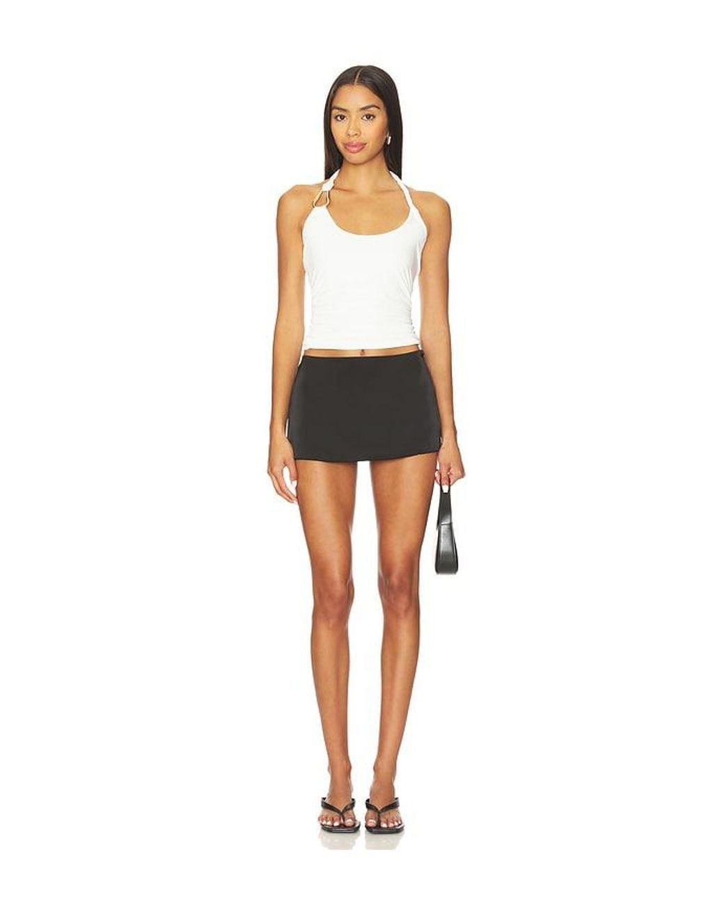 SNDY'S White Ash Tank Top
