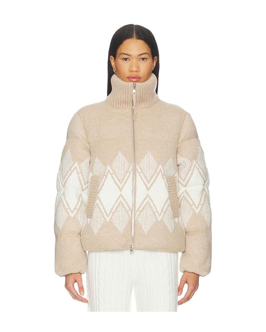 Varley Natural Belinda Knit Puffer