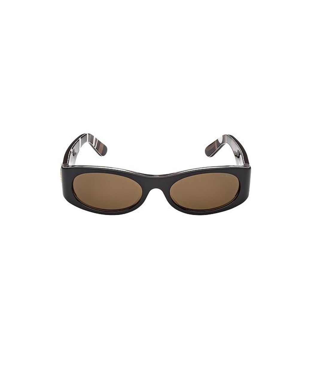 Emilio Pucci Multicolor Oval Sunglasses