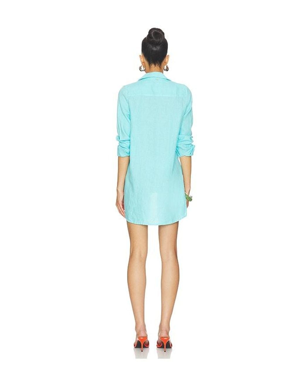 PQ Swim Blue Millie Tie Cover Up Dress
