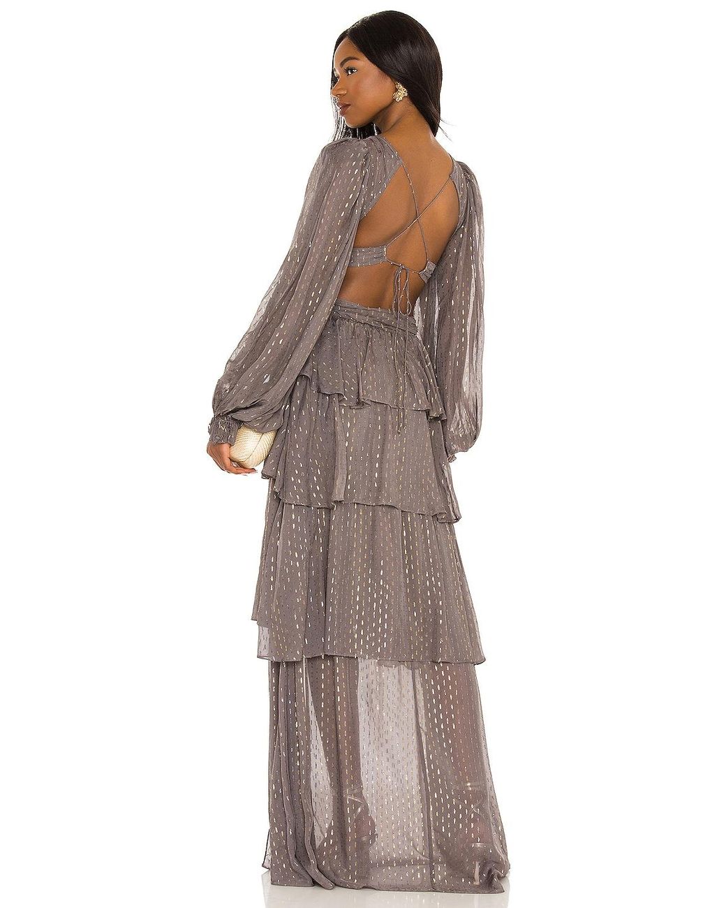 For love and lemons ruffle dress cheap
