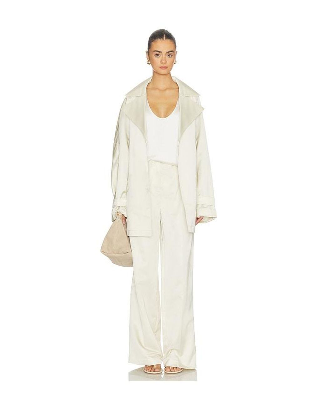 Lovers + Friends White Denver Jacket